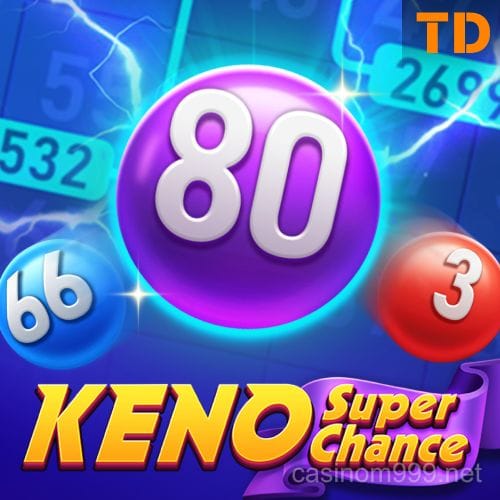 Imagen del juego Keno Super Chance en m999 casino